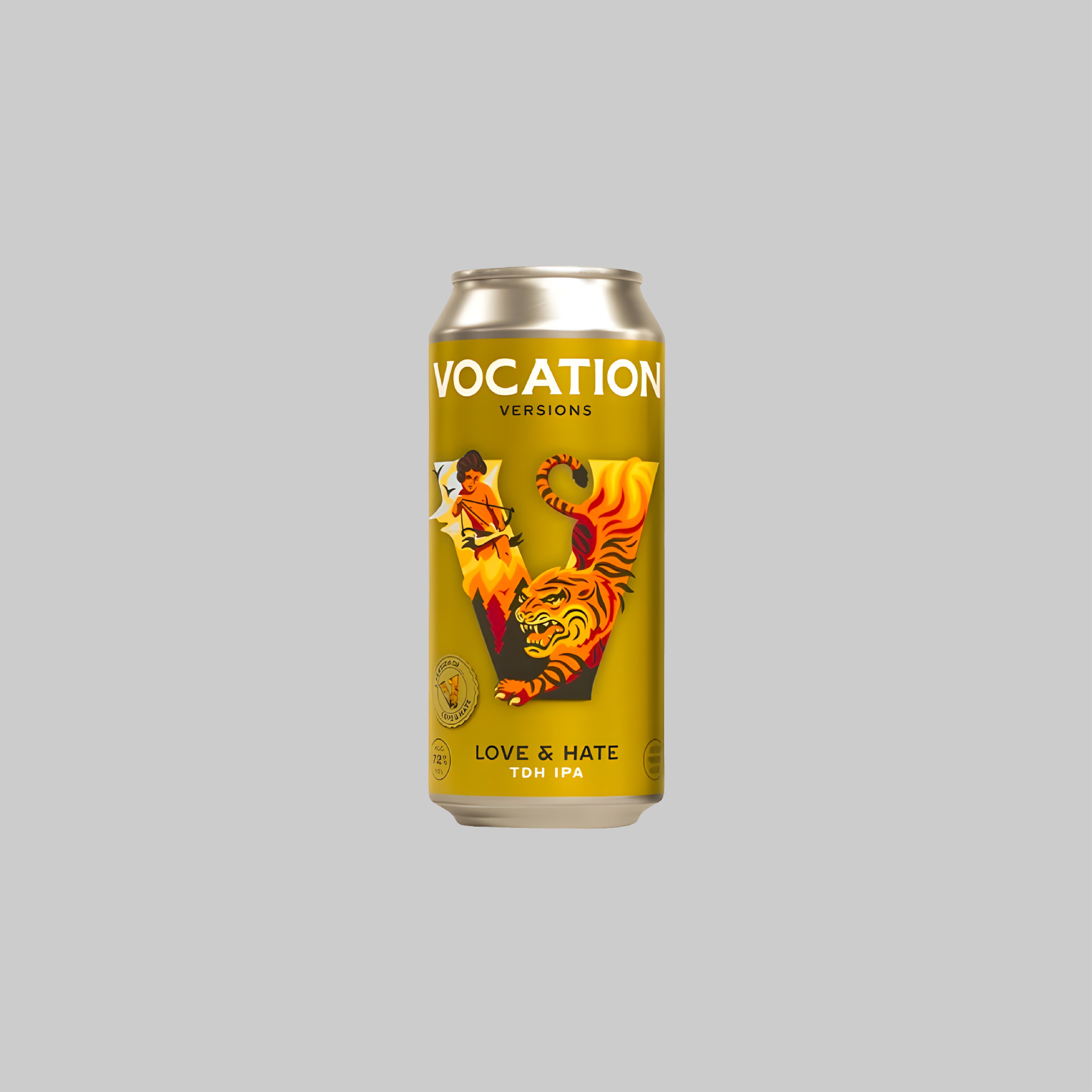 Vocation Love & Hate Triple Dry Hopped IPA Can 440ml 7.2% - Time2Drink